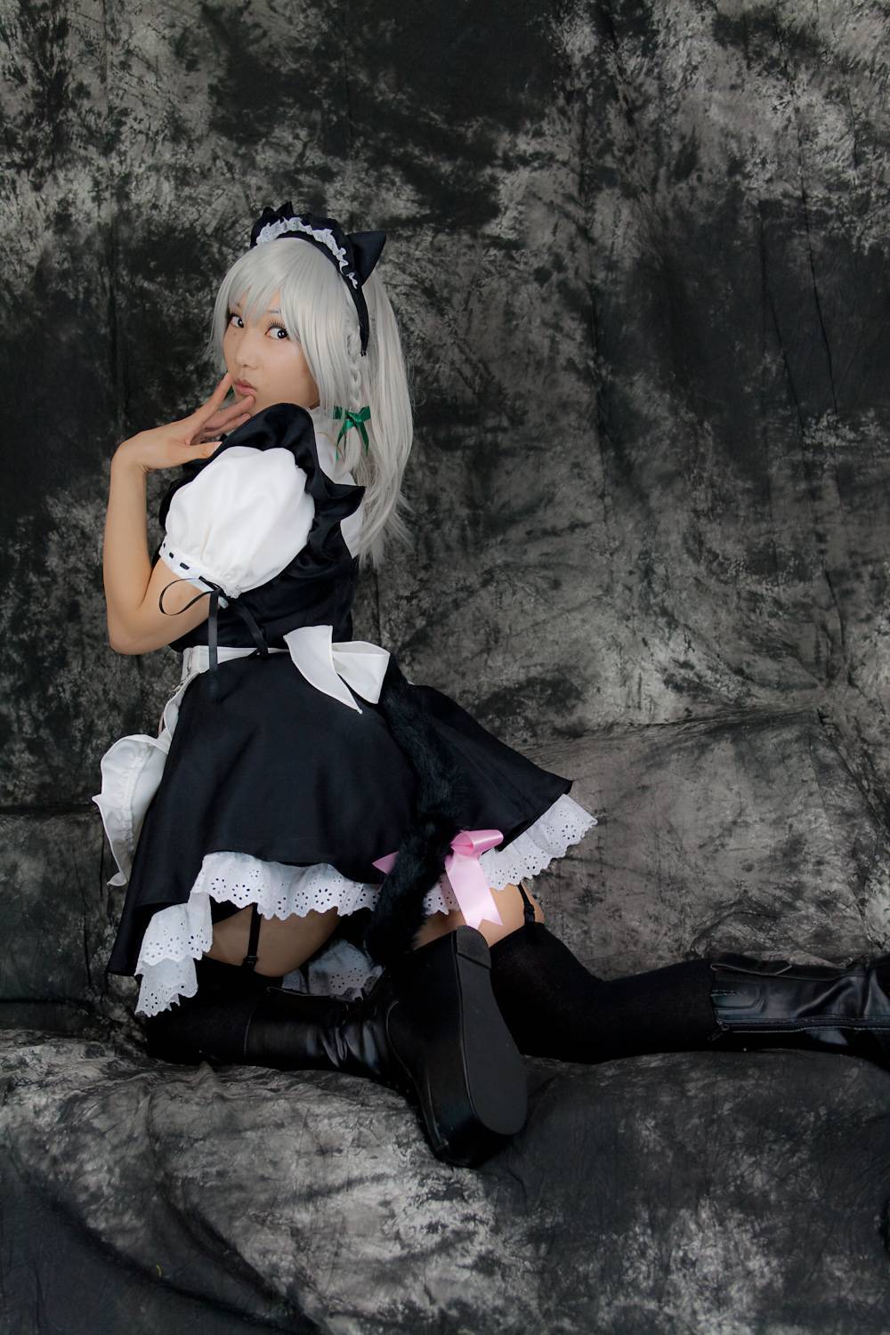 Cosplay maid as a beauty C77 Sakuya izayoi (2)